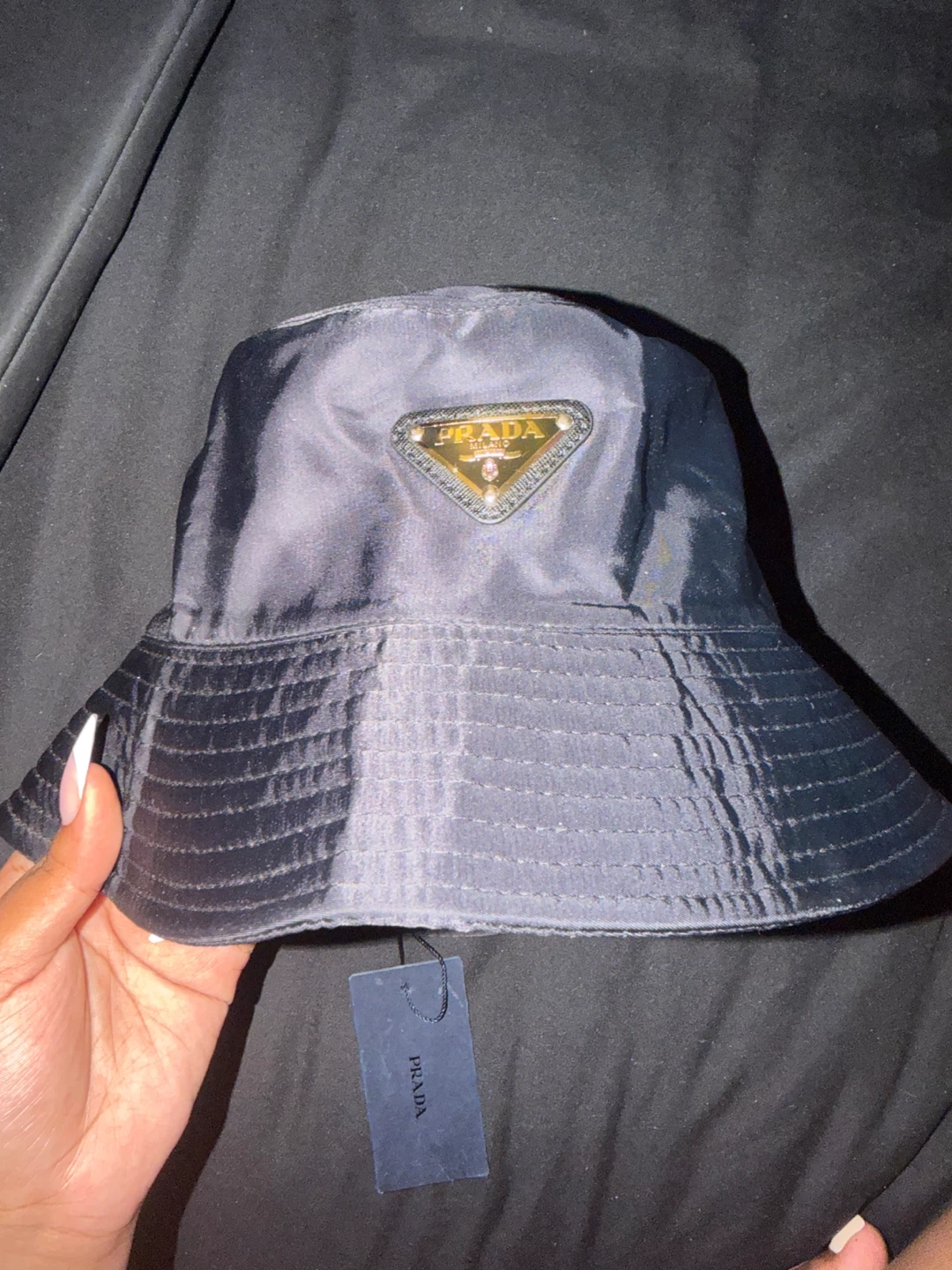 Prada Black Nylon Bucket Hat - photo 4