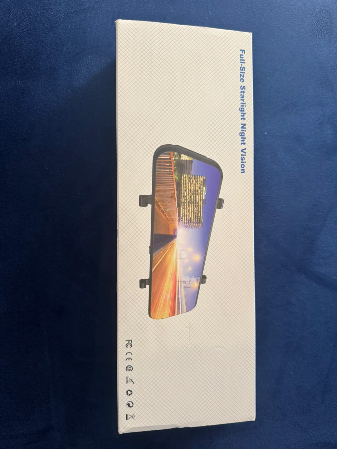 10" Touchscreen Mirror Dash Cam – Full HD Front & Rear