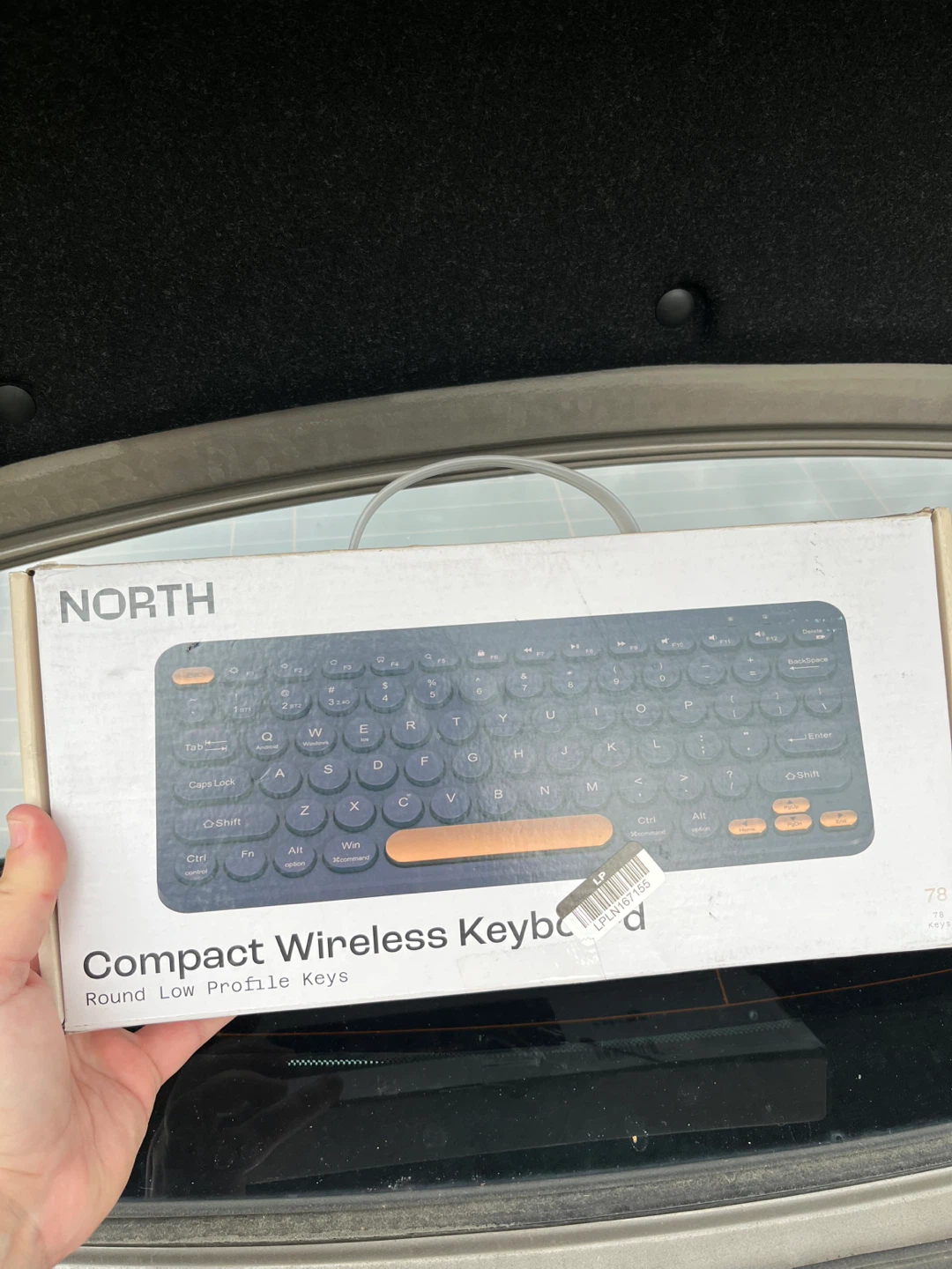 NORTH Compact Wireless Keyboard
