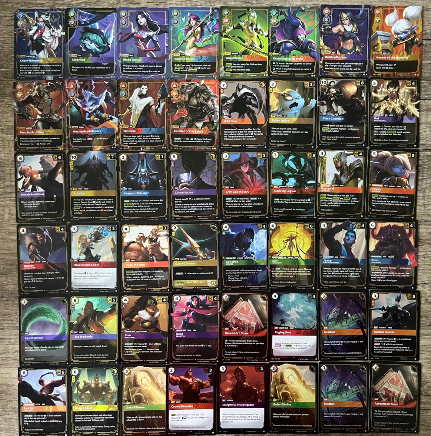 A Lot of Riftbound Cards