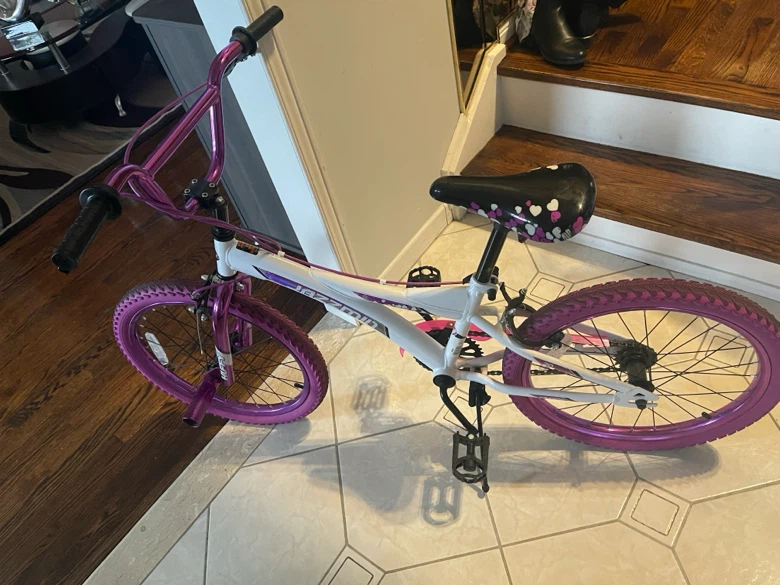 Huffy Jazzmin BMX Bike and Helmet