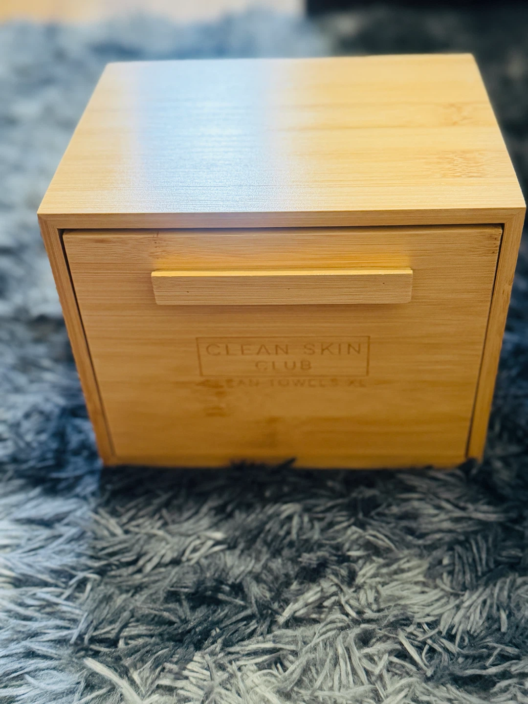Clean Skin Club Bamboo Towel Dispenser