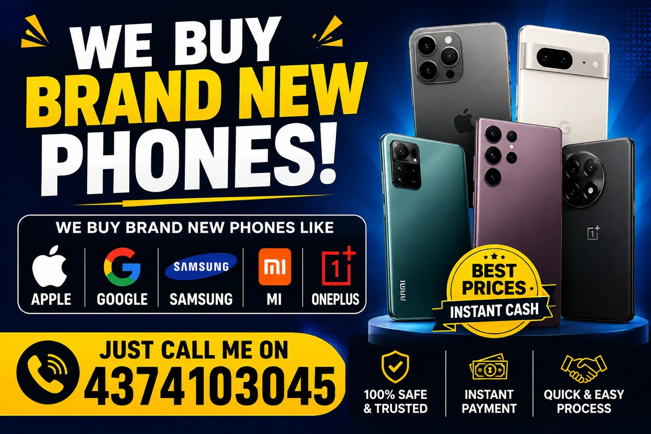 We Buy Brand New Phones