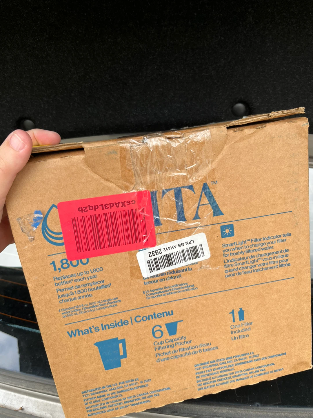 Brita 6 Cup Filtering Pitcher