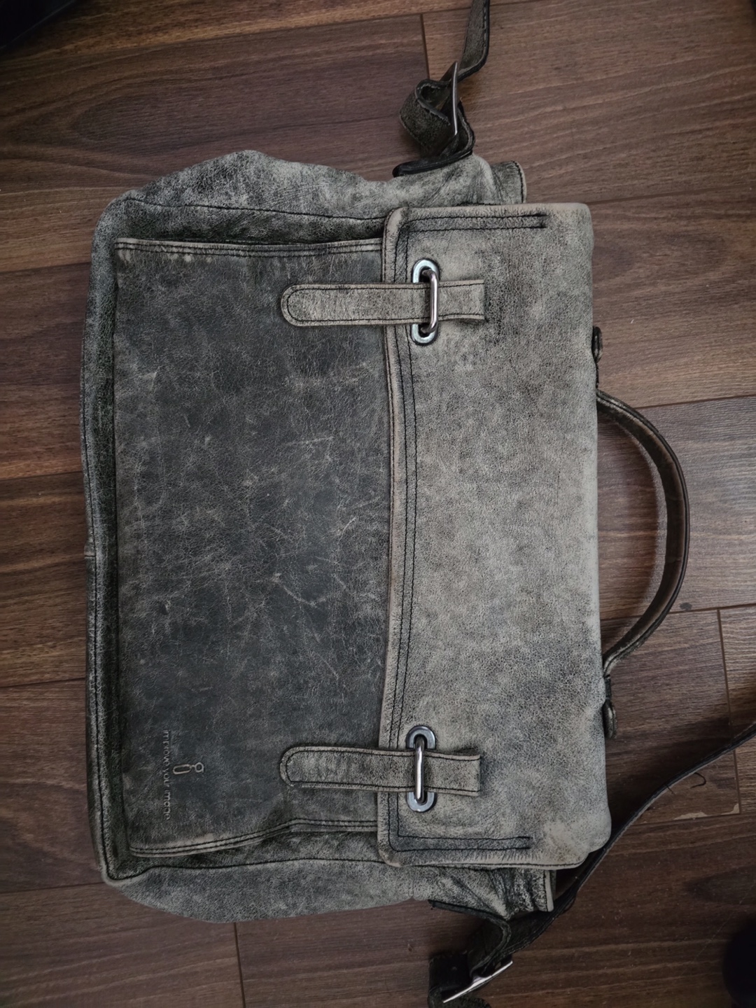 Diesel Leather Messenger Bag