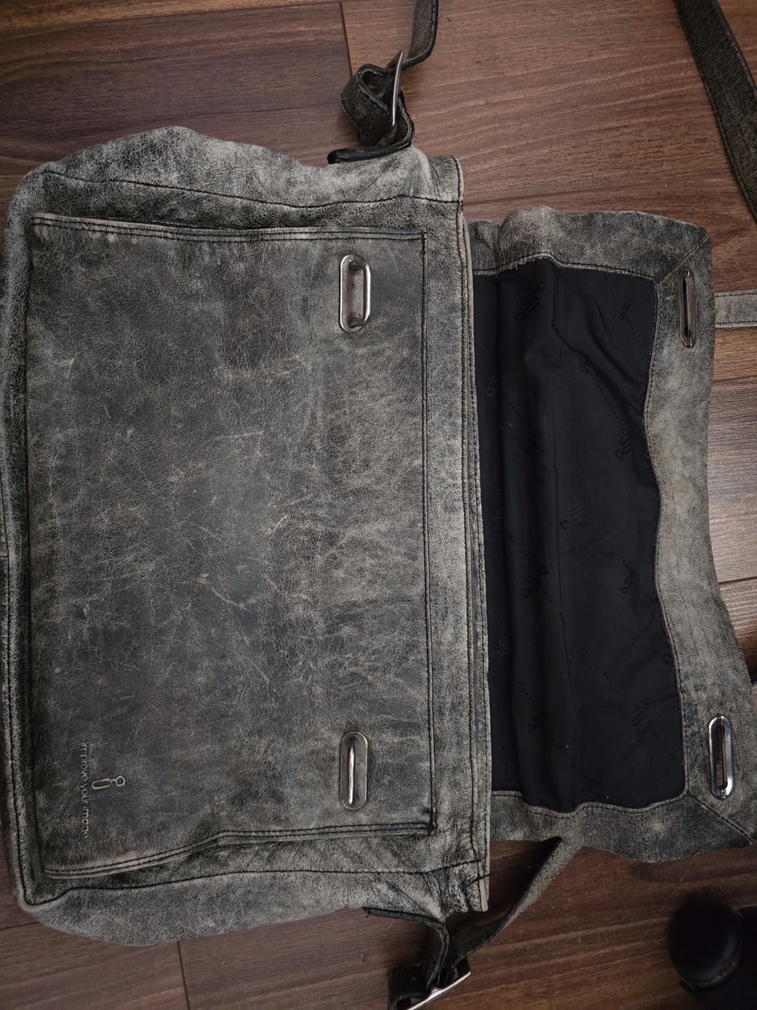 Diesel Leather Messenger Bag - photo 2