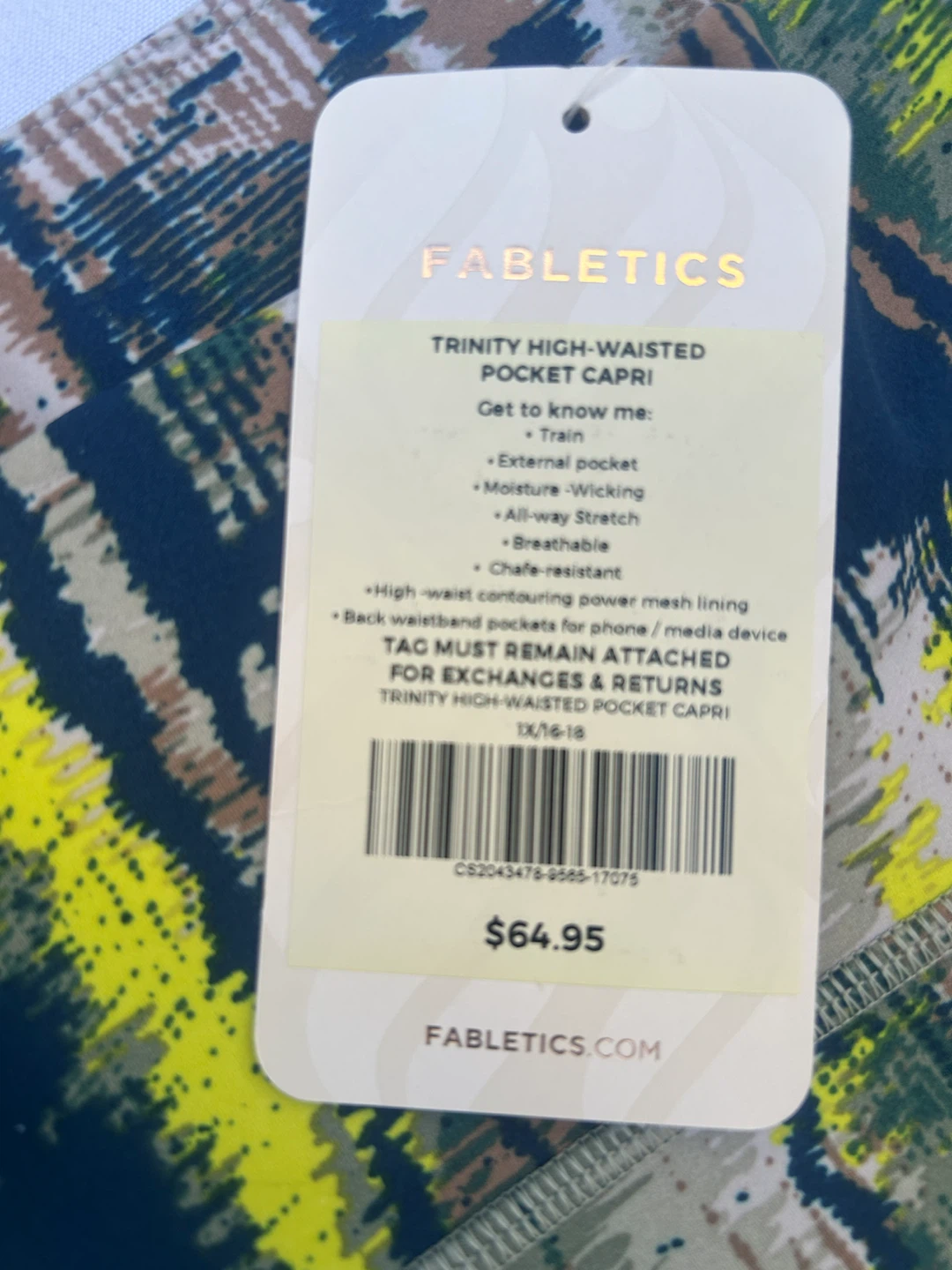 Fabletics Trinity  High Waisted Pocket Capris - photo 2