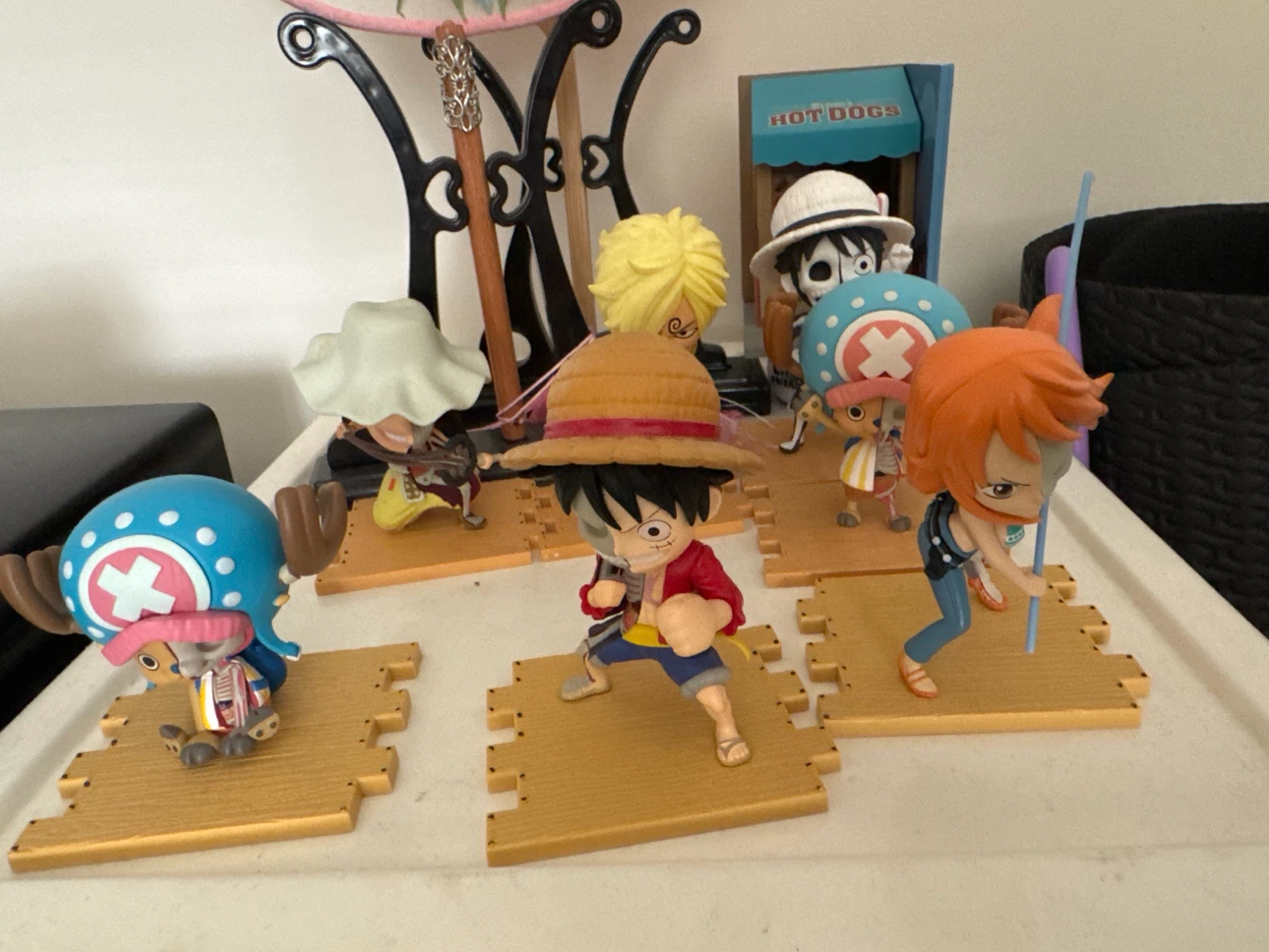One Piece Anime Figures Set