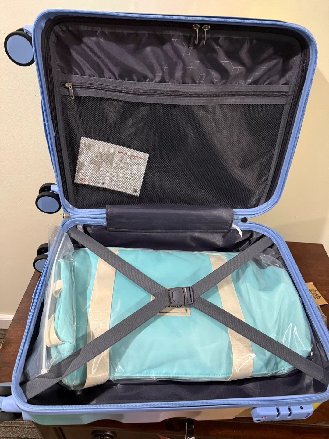 Rainbow Ombre Hardside Luggage Set with Duffle Bag - photo 5