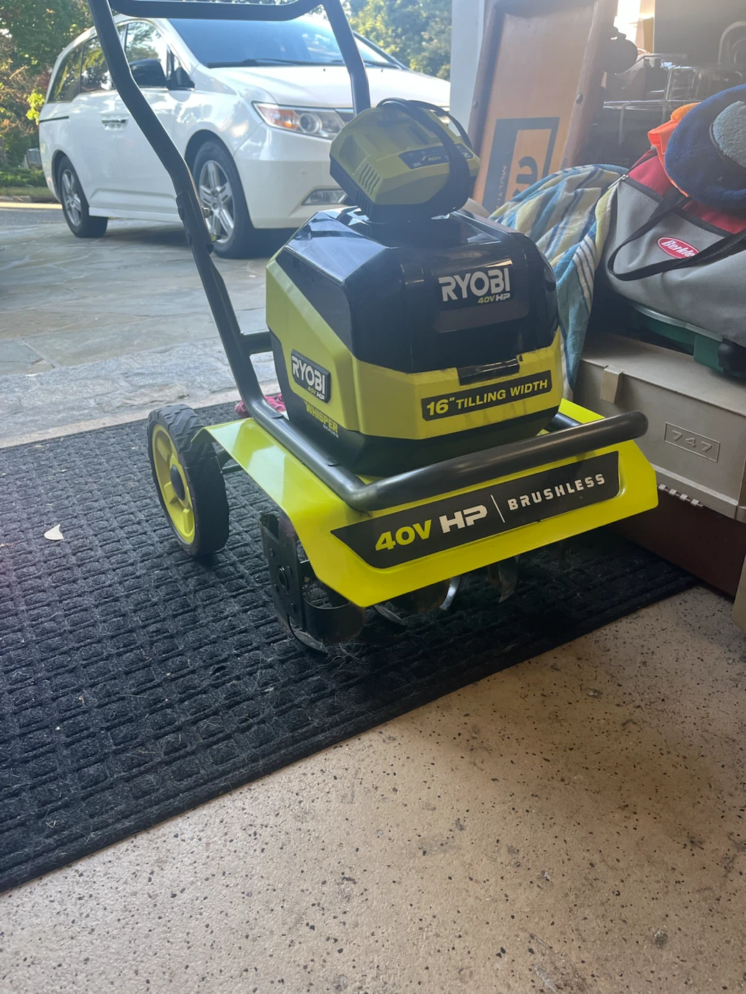 Ryobi 40V HP Brushless 16" Tiller