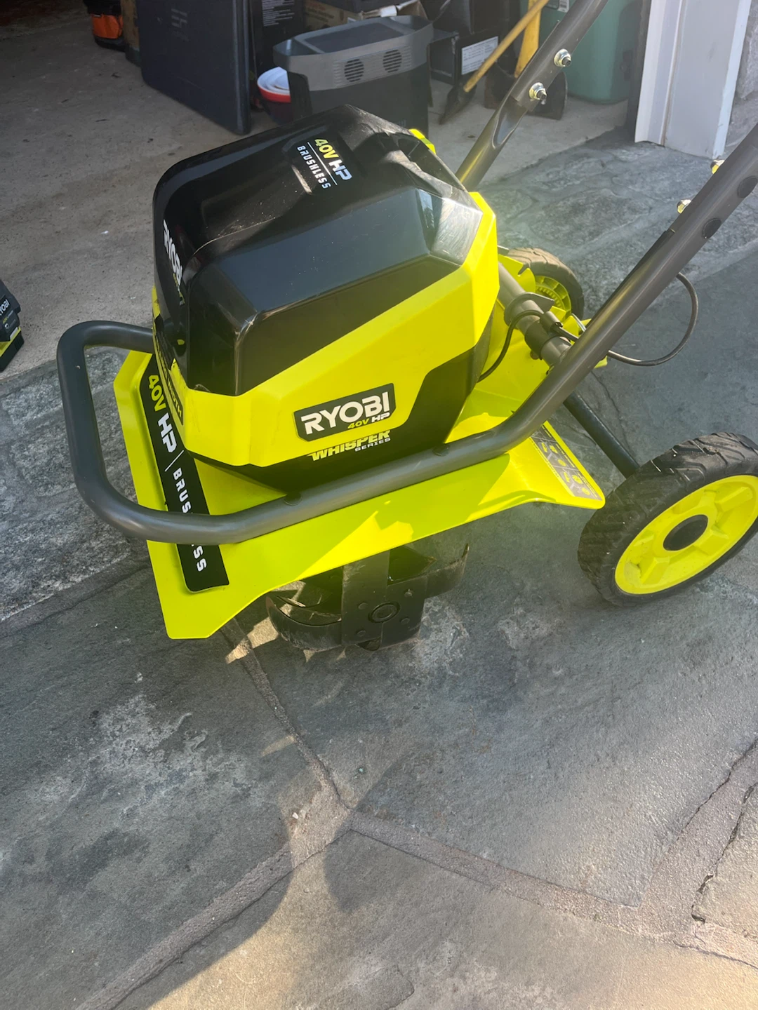 Ryobi 40V HP Brushless 16" Tiller - photo 2