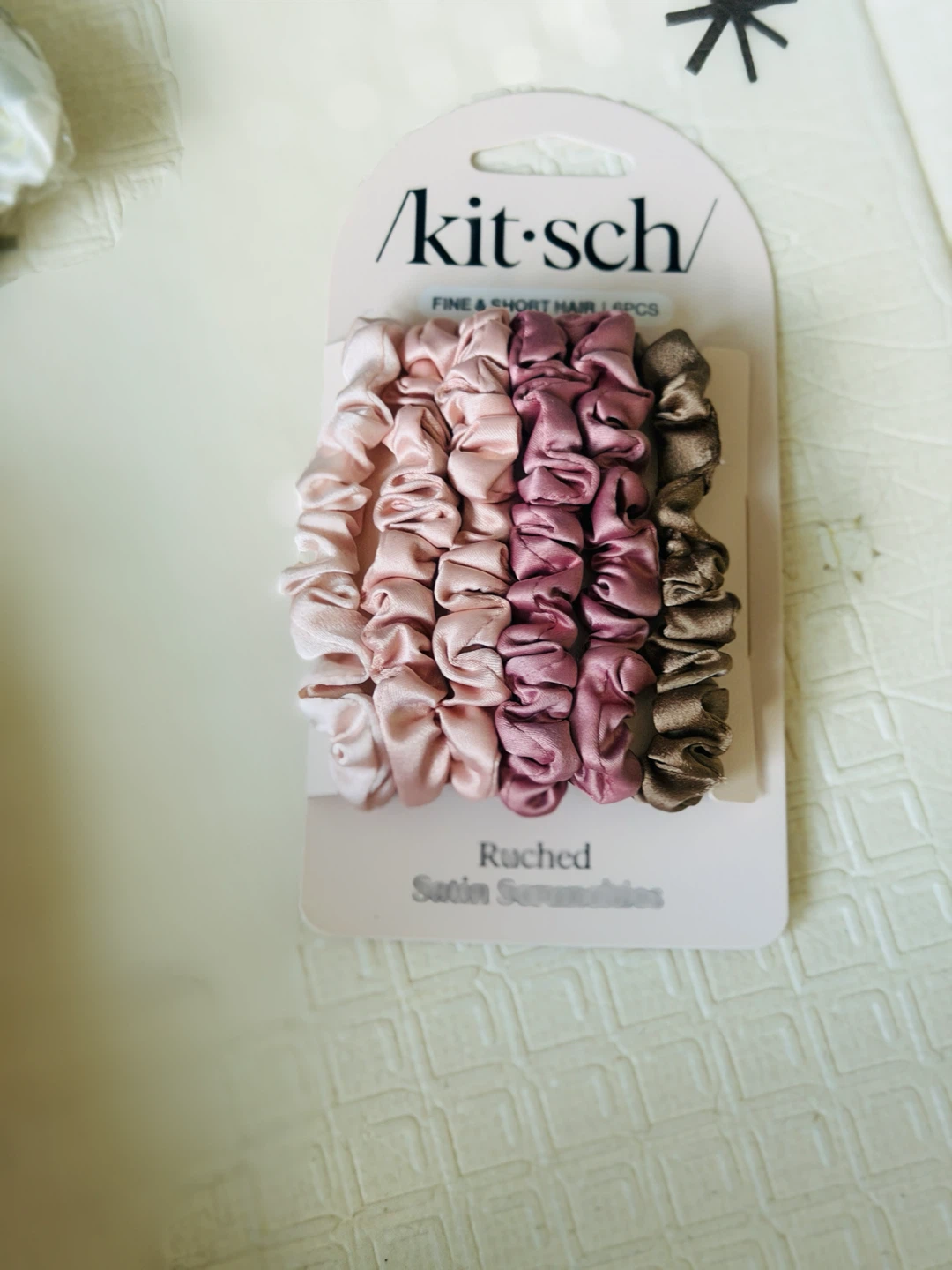 Kitsch Ruched Satin Scrunchies Set - photo 2
