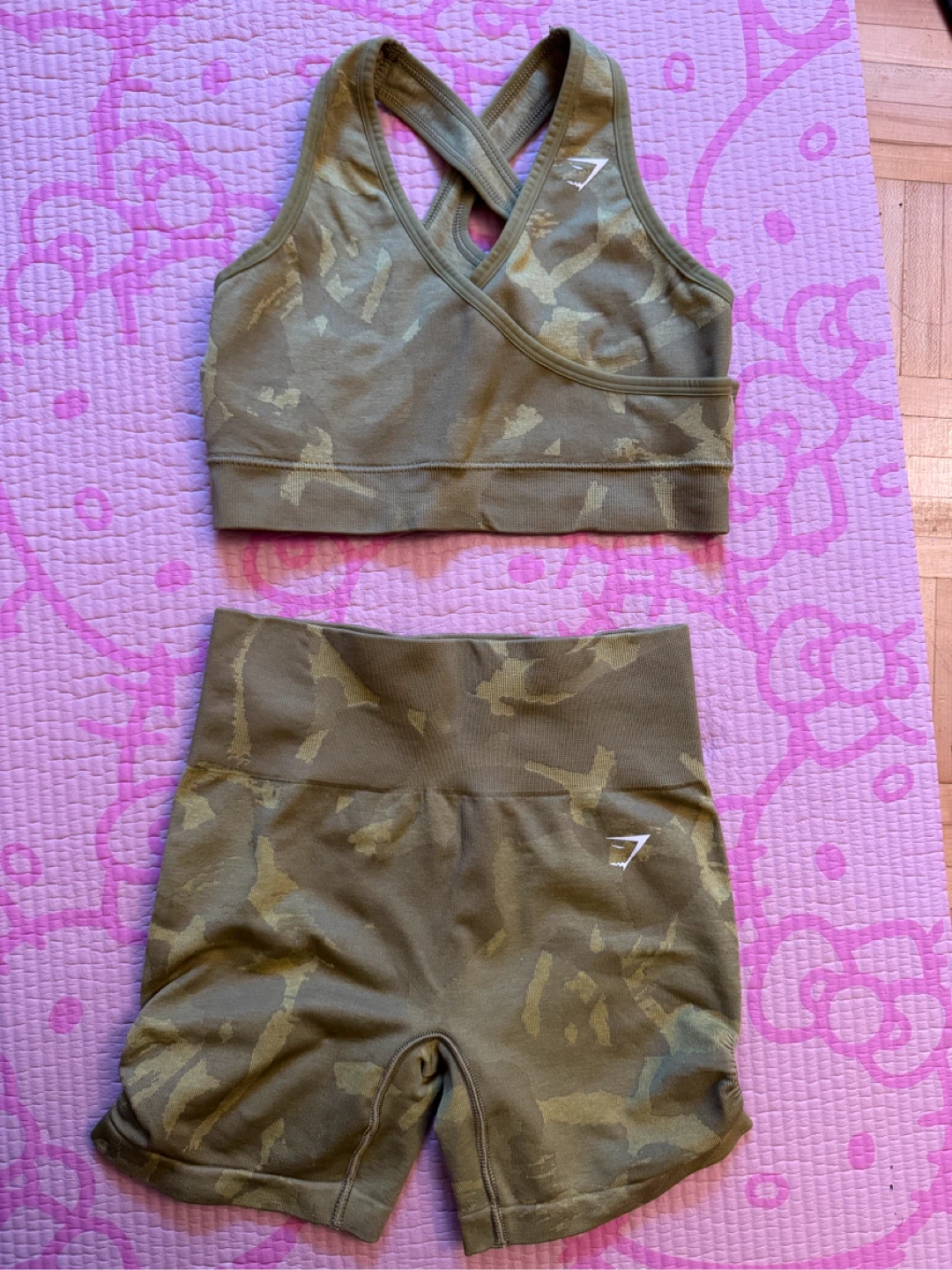 Gymshark Camo Set