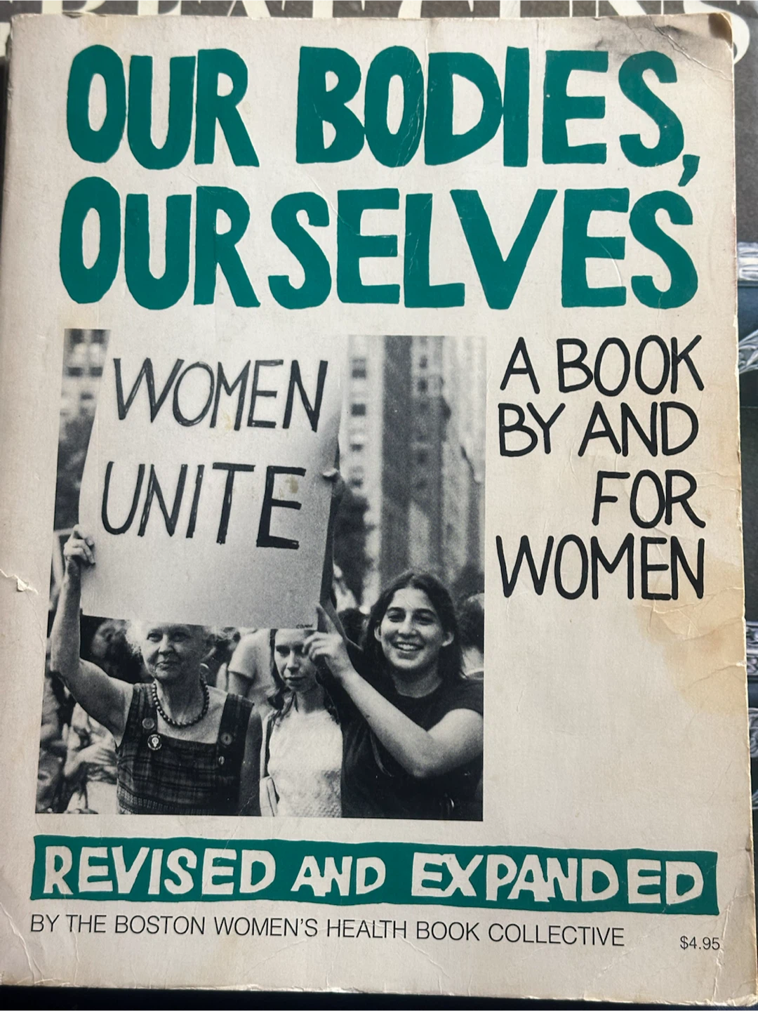 Vintage 1976 Our Bodies Ourselves Feminist Cult Classic