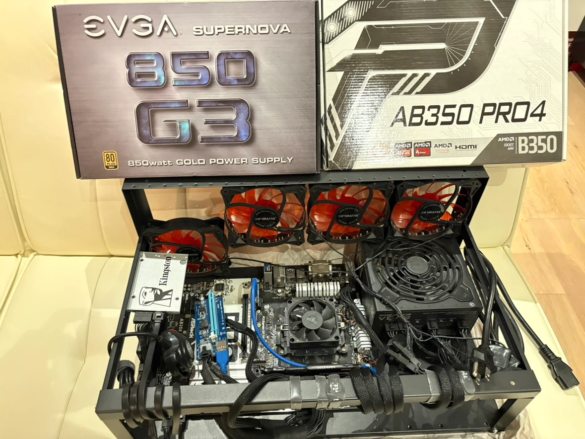 Gaming/Testing PC w/ Unique Open Air Design