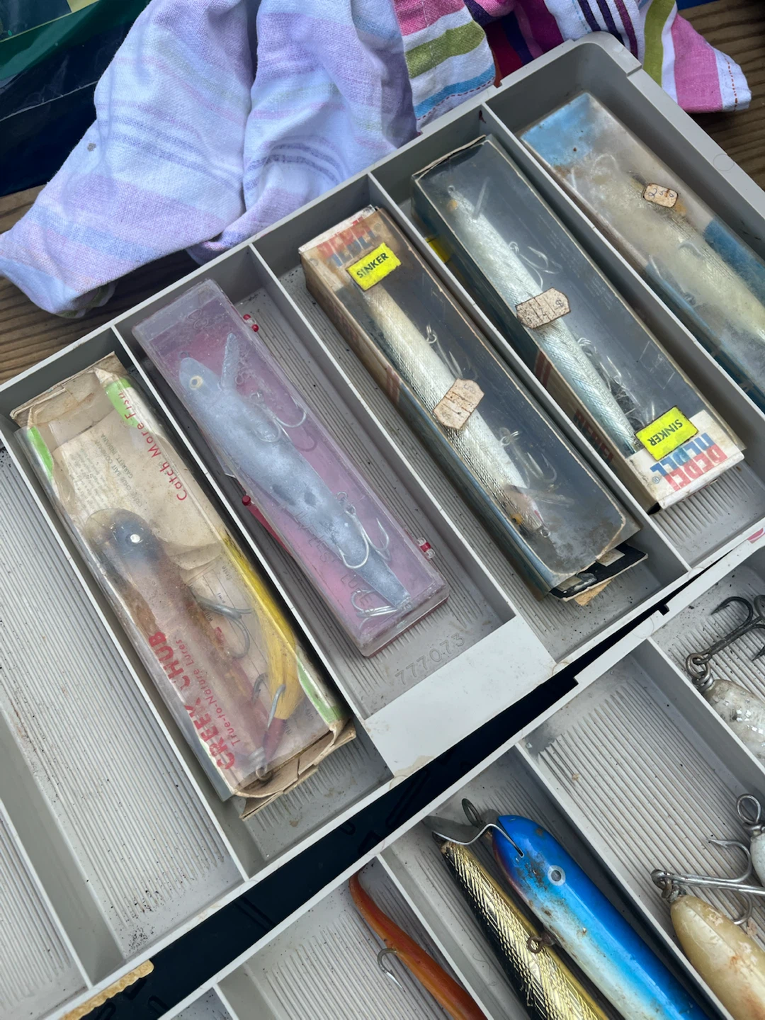 Fishing Tackle Box with Lures and Accessories - photo 4