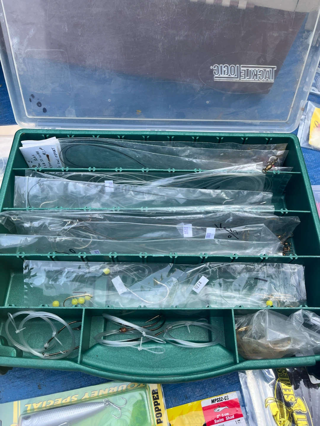 Fishing Tackle Box with Lures and Accessories - photo 5