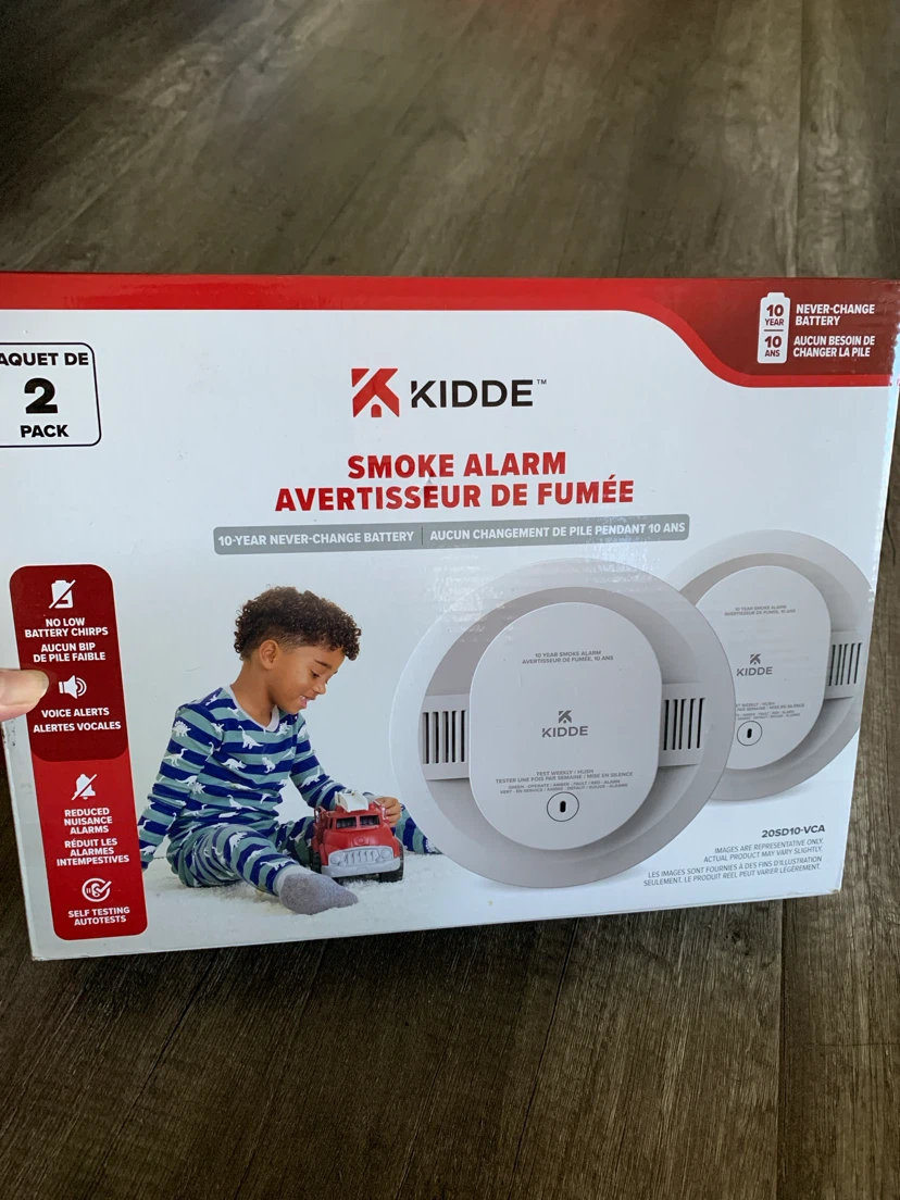 Brand New Kidde Smoke Alarm - 2 Pack