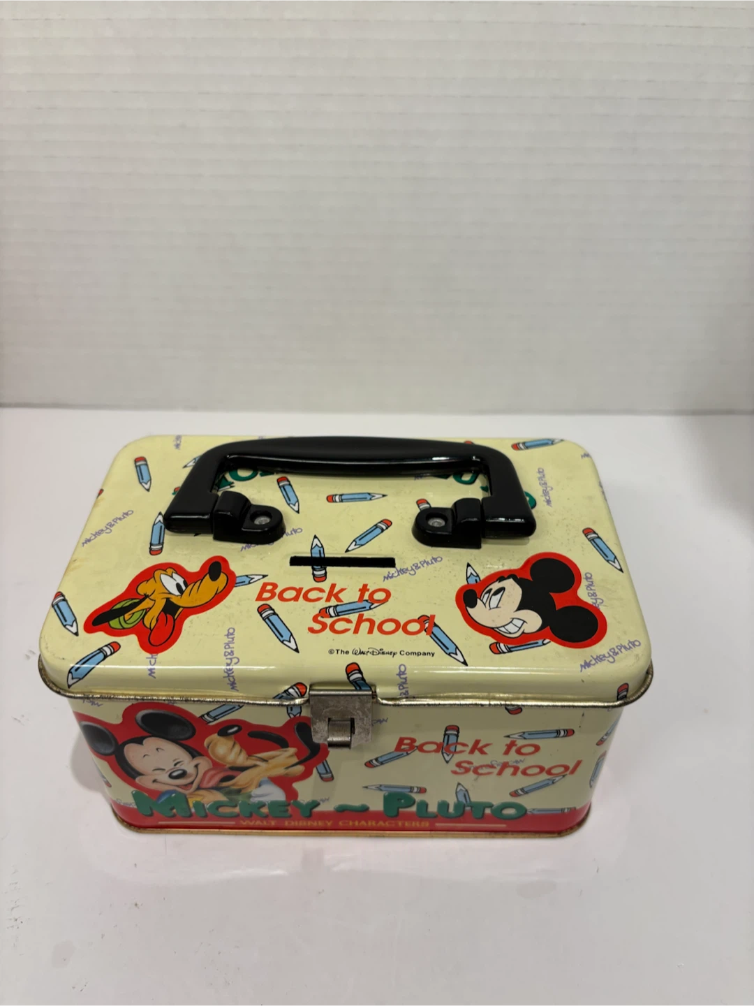 Mickey & Pluto "Back to School" Tin Box - photo 2