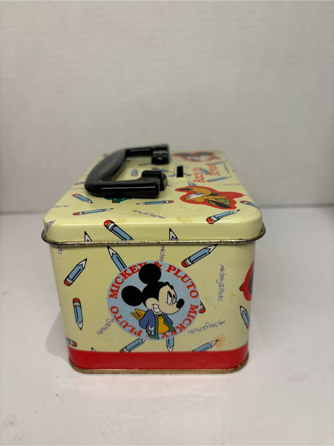 Mickey & Pluto "Back to School" Tin Box - photo 4