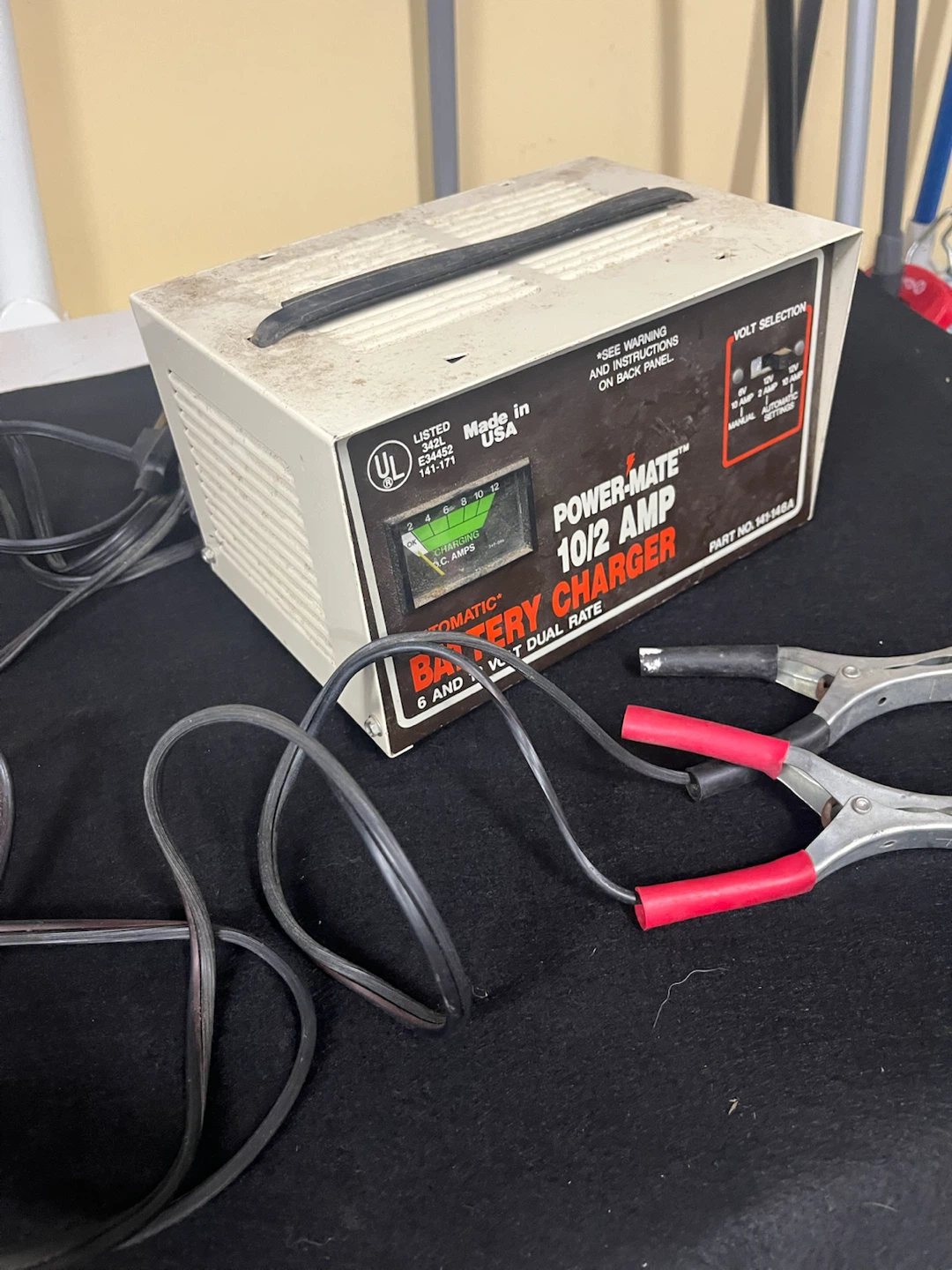 Power-Mate 10/2 Amp Automatic Battery Charger