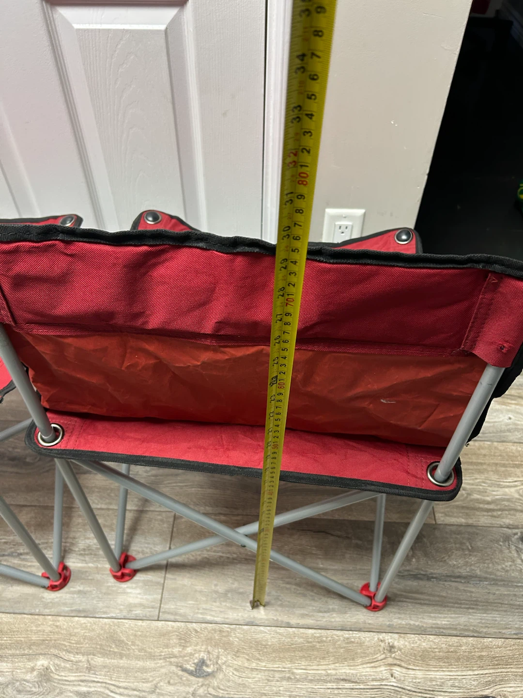 Columbia Red Folding Camp Chairs (2) - photo 2