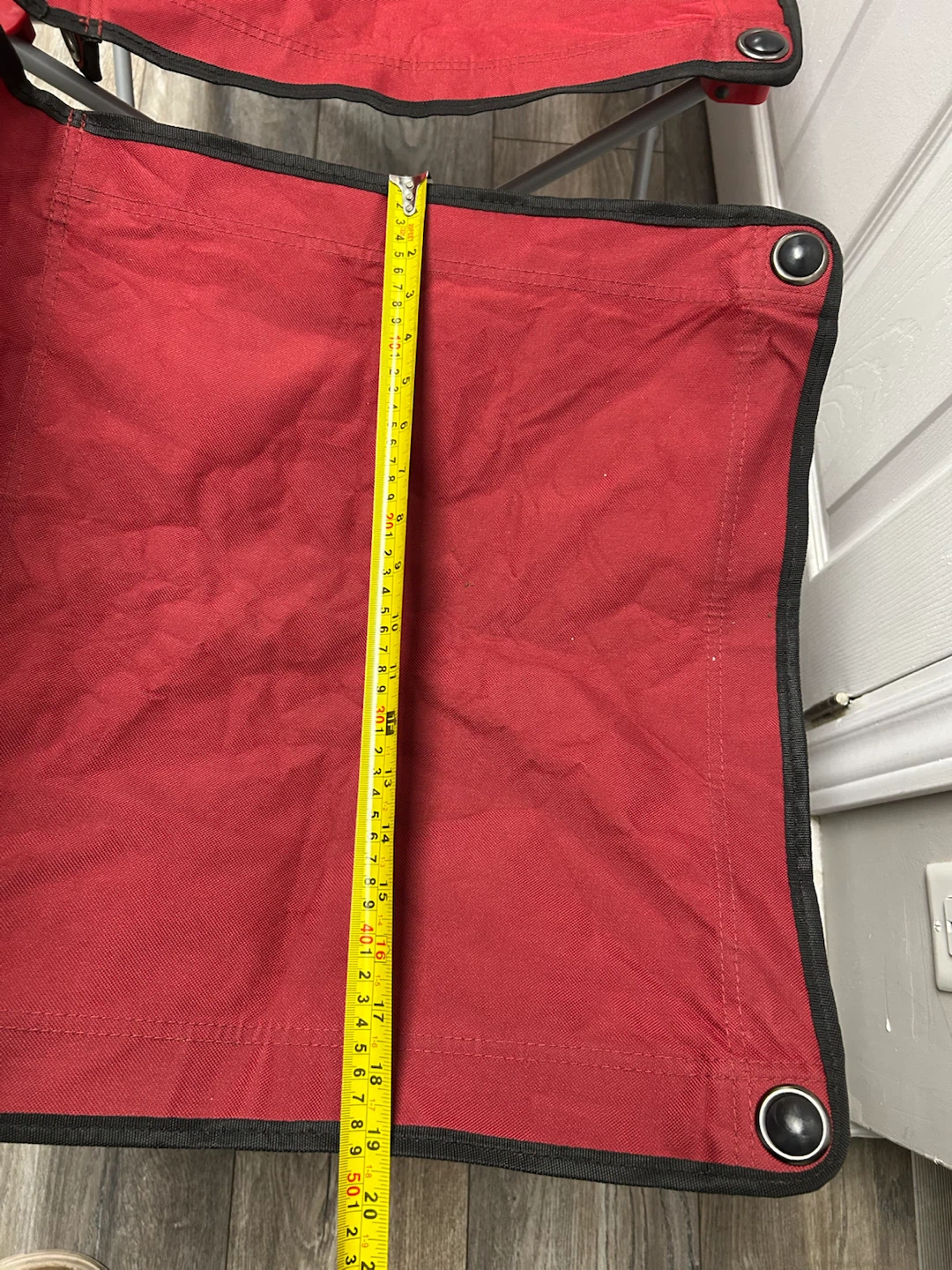 Columbia Red Folding Camp Chairs (2) - photo 3