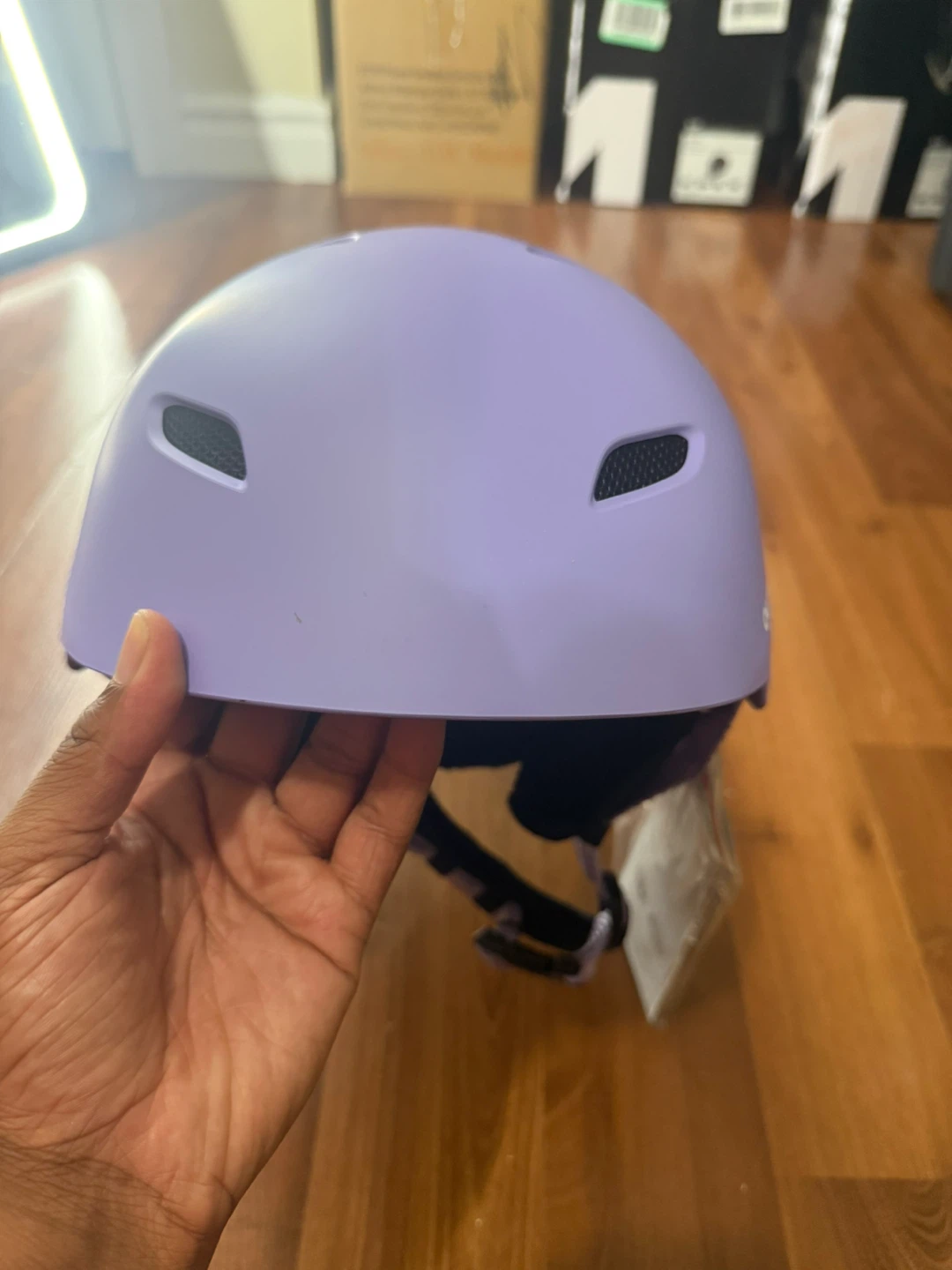 Outdoor Master Ski Helmet - Lavender - Size XL
