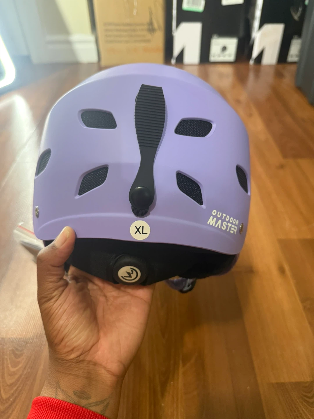 Outdoor Master Ski Helmet - Lavender - Size XL - photo 3