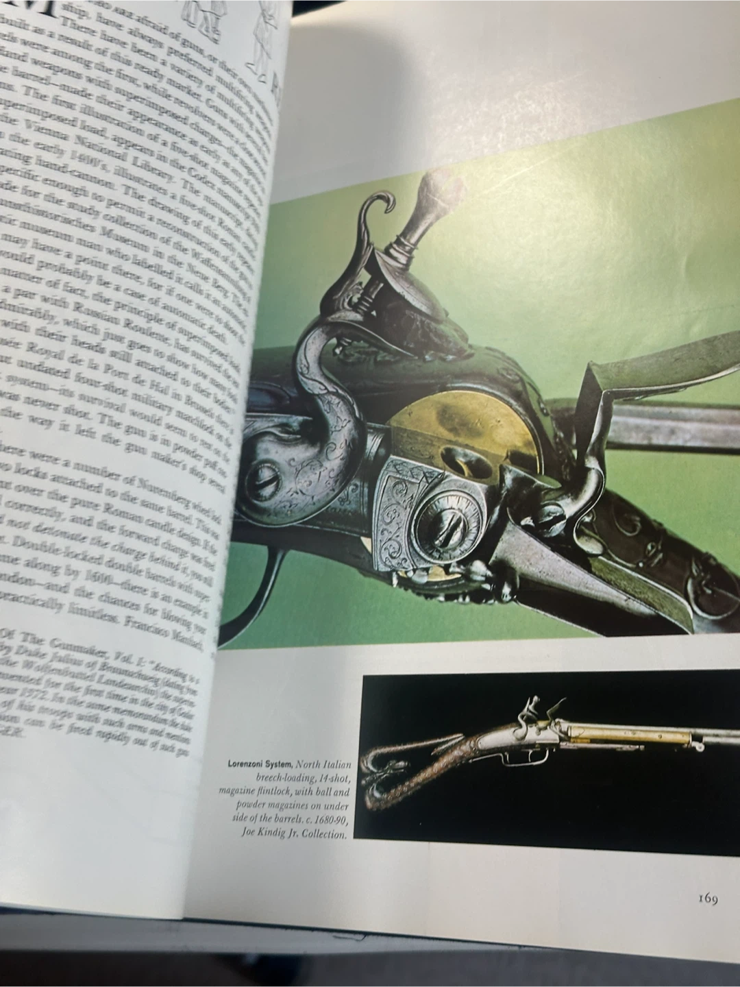 Vintage 1967 One Hundred Great Guns Firearms History Book - photo 2