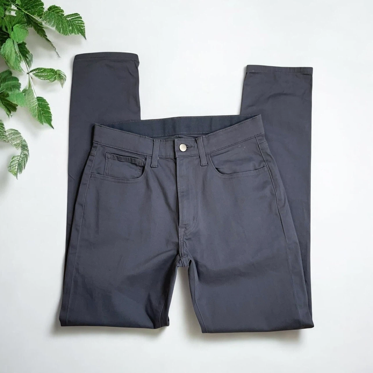 Uniqlo Ultra Stretch Color Jeans in Grey - photo 4