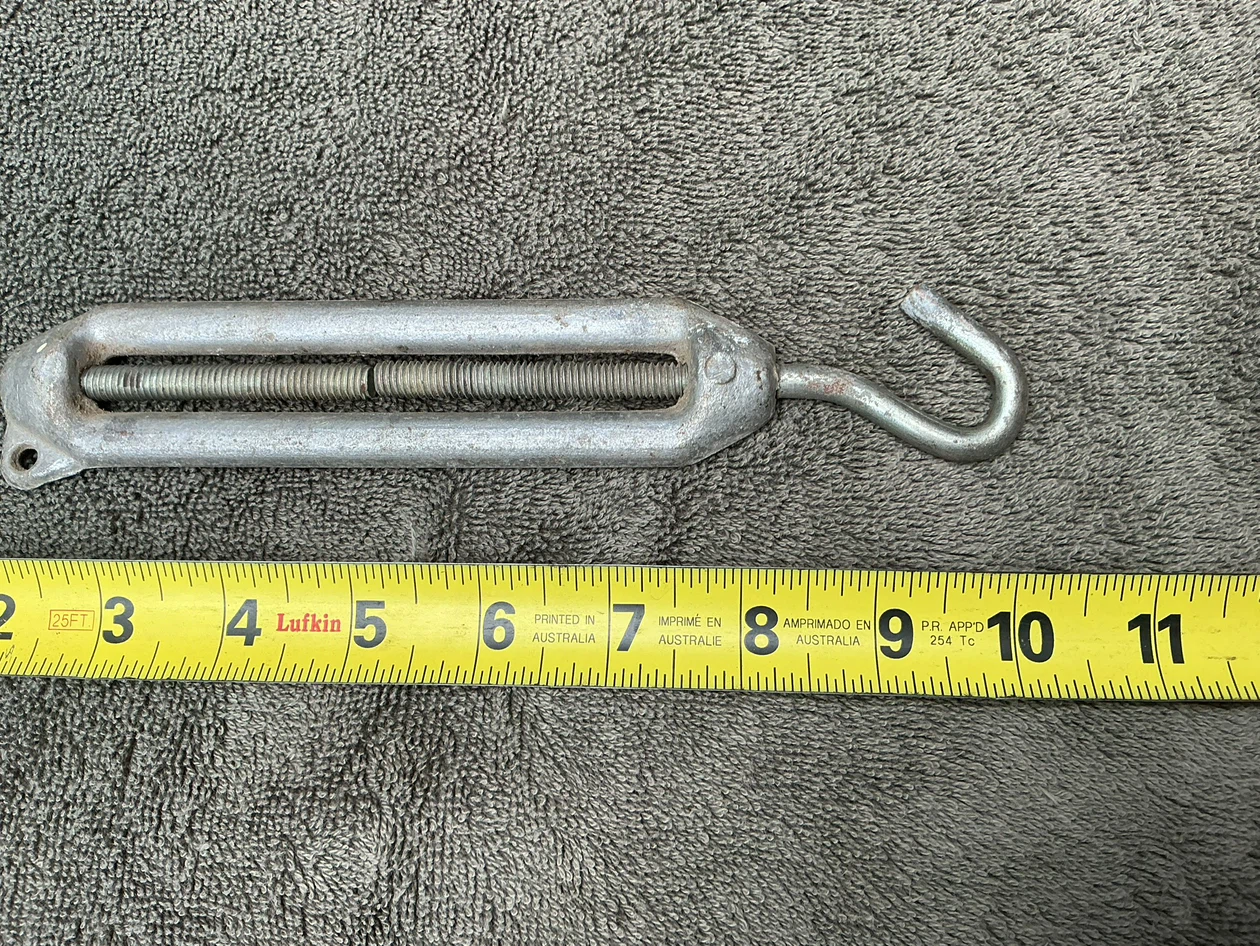 Vintage Turnbuckle with Eye and Hook Ends ! - photo 3