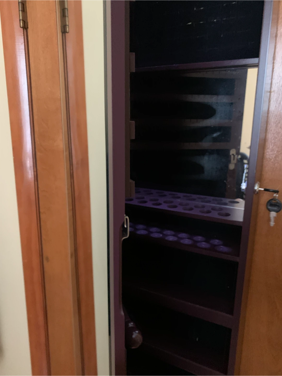 Jewelry Armoire Cabinet with Mirror and Lights