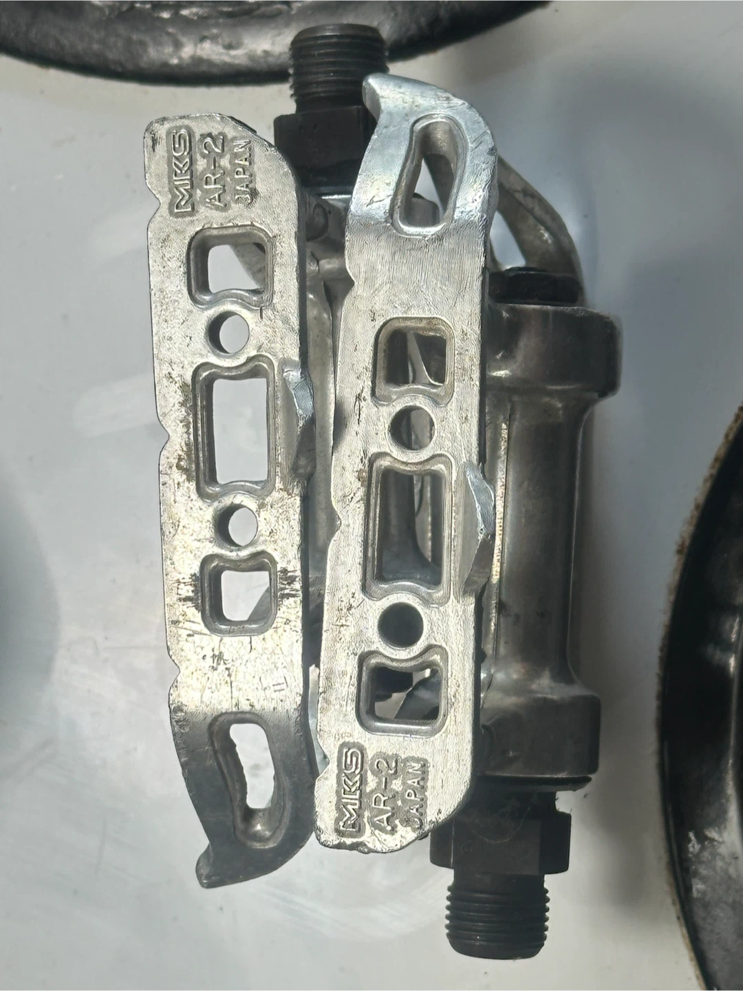Vintage MKS AR-2 Japan Alloy Quill Road Bike Pedals