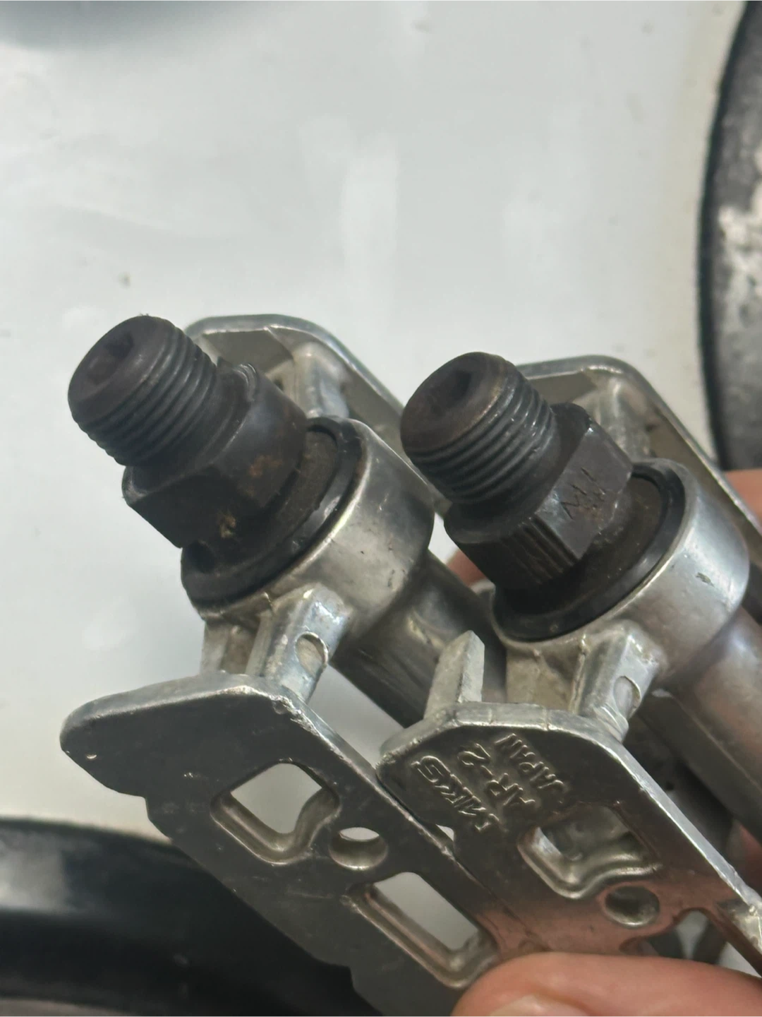 Vintage MKS AR-2 Japan Alloy Quill Road Bike Pedals - photo 4