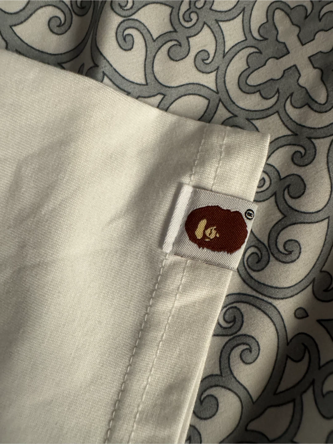 BAPE A Bathing Ape White T-Shirt Size S - photo 3