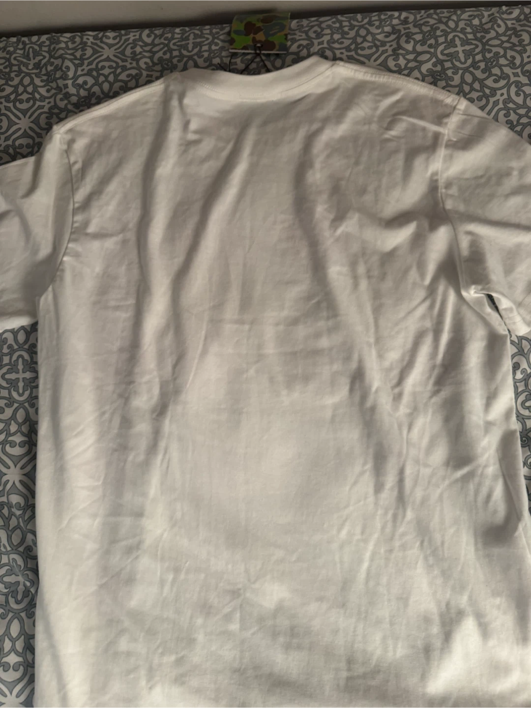 BAPE A Bathing Ape White T-Shirt Size S - photo 4