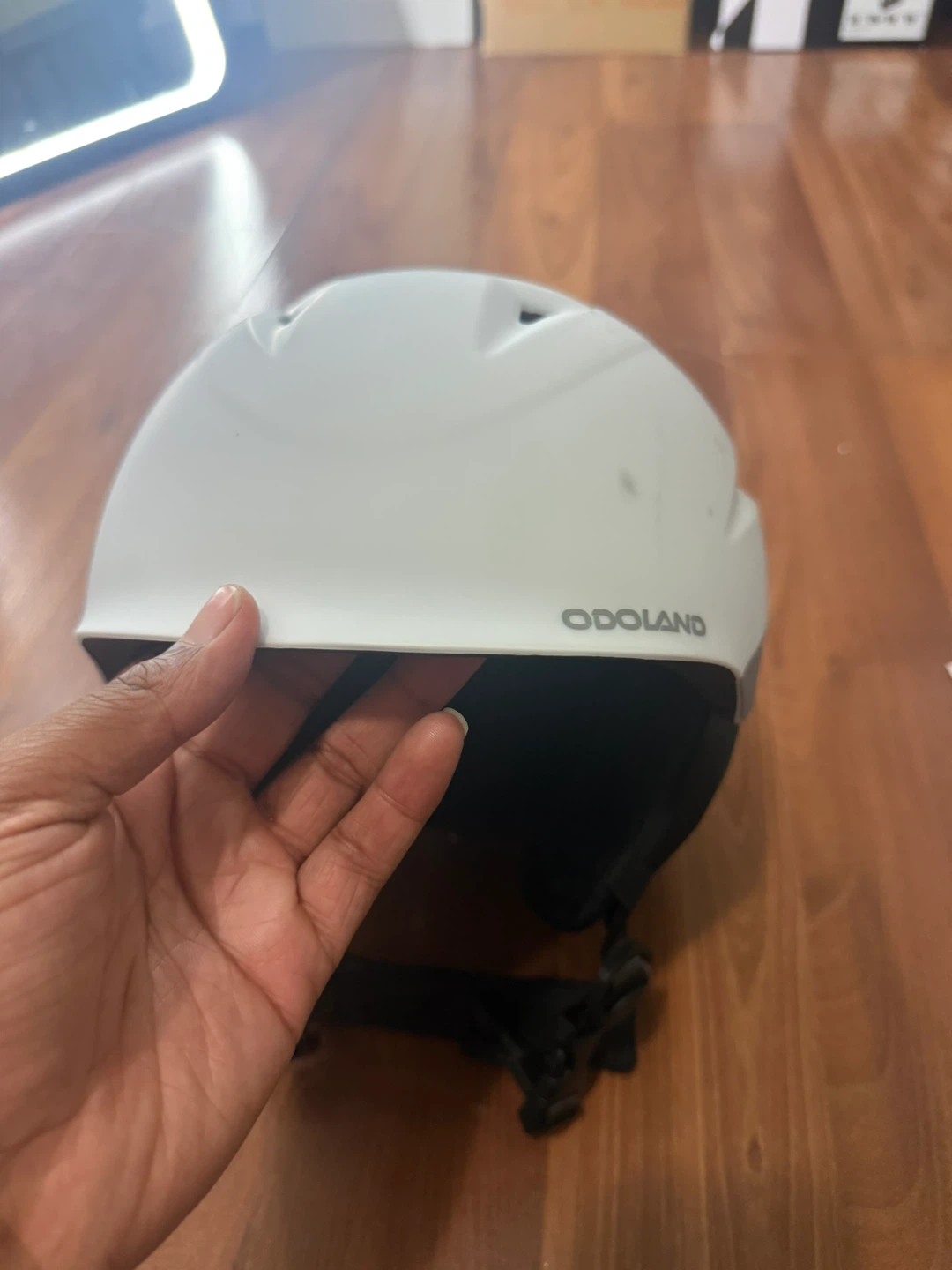 ODOLAND Ski Helmet and Goggles