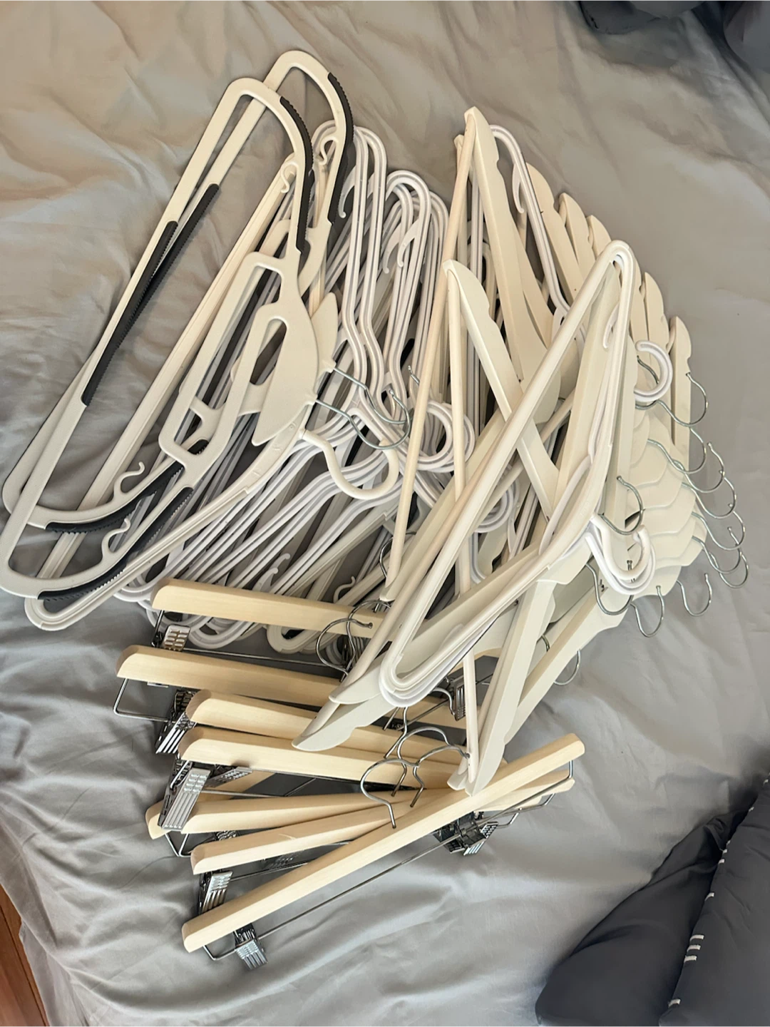 Assorted Clothing Hangers