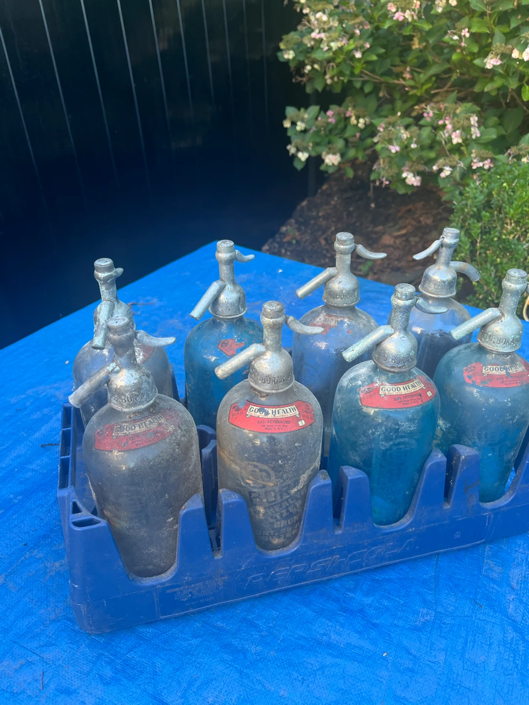 Vintage Soda Siphon Bottles - photo 4