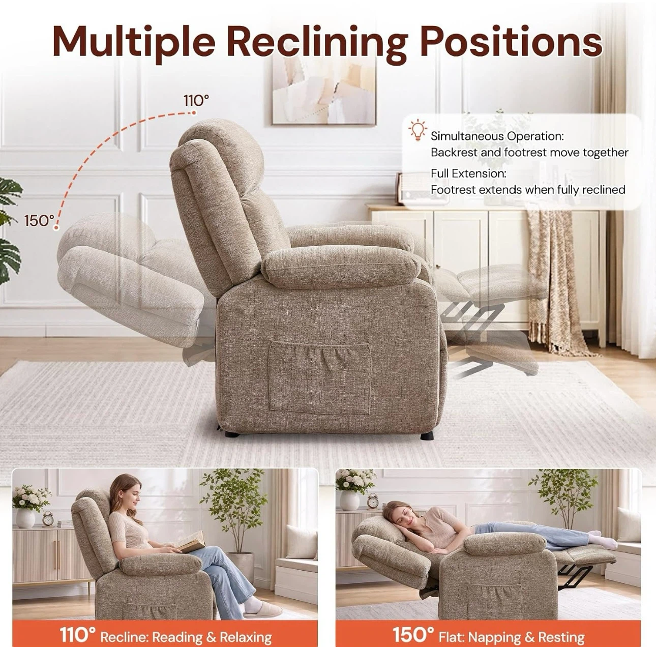 Electric recliner chair - photo 3