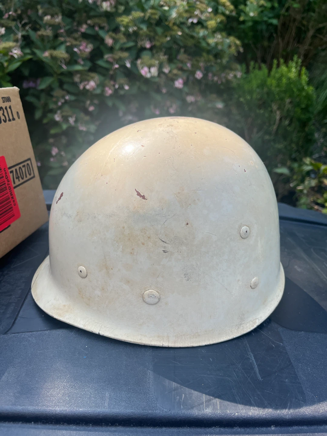 Vintage Military Helmet