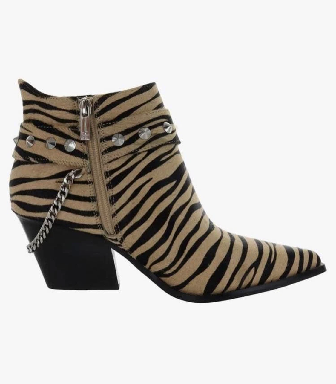 Zebra RocknRoll Cuban Heels - Size 8.5 NEW in box