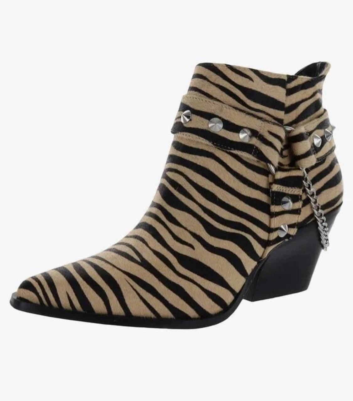 Zebra RocknRoll Cuban Heels - Size 8.5 NEW in box - photo 3