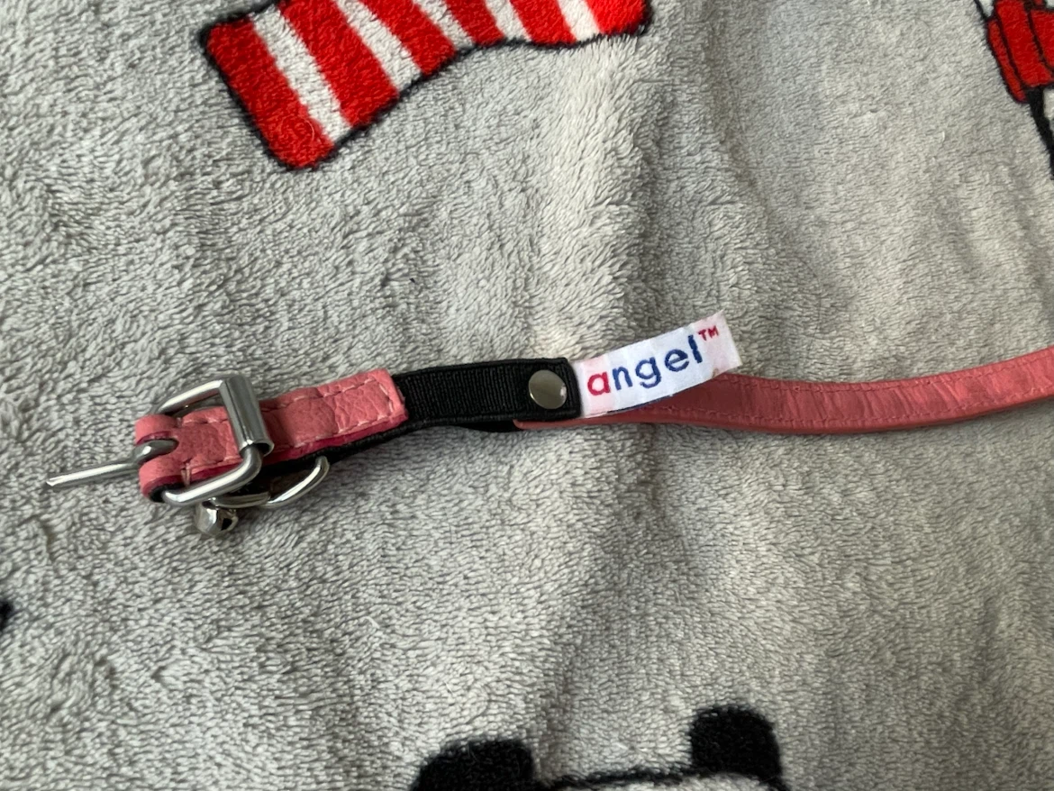 Leather Pink Dog/Cat Collar - photo 2