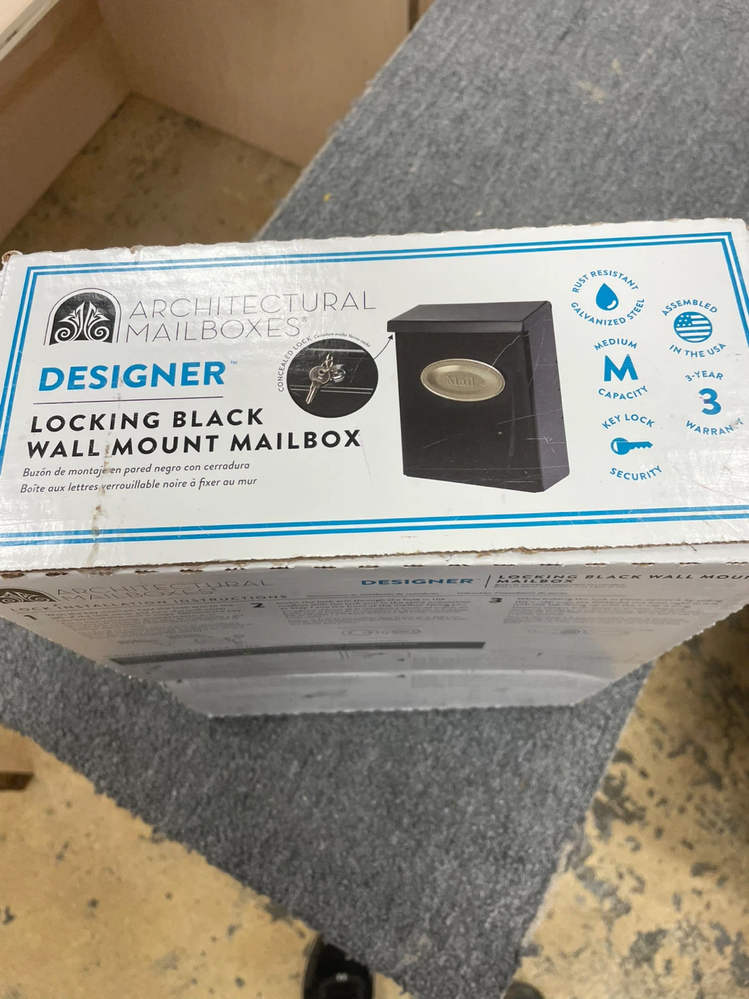 Architectural Mailboxes Designer Locking Wall Mount Mailbox - photo 4