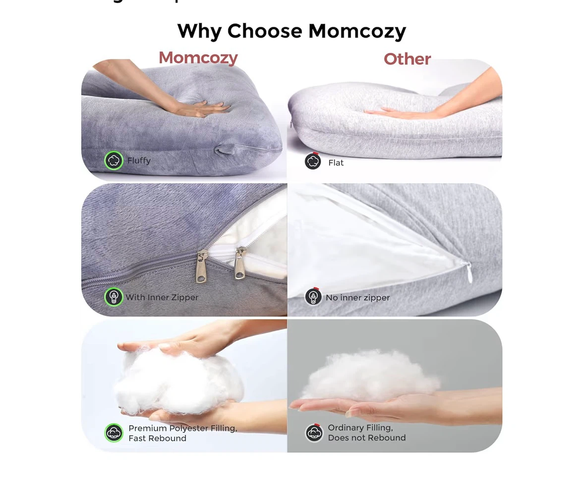 Momcozy U-Shaped Maternity Pillow - photo 2
