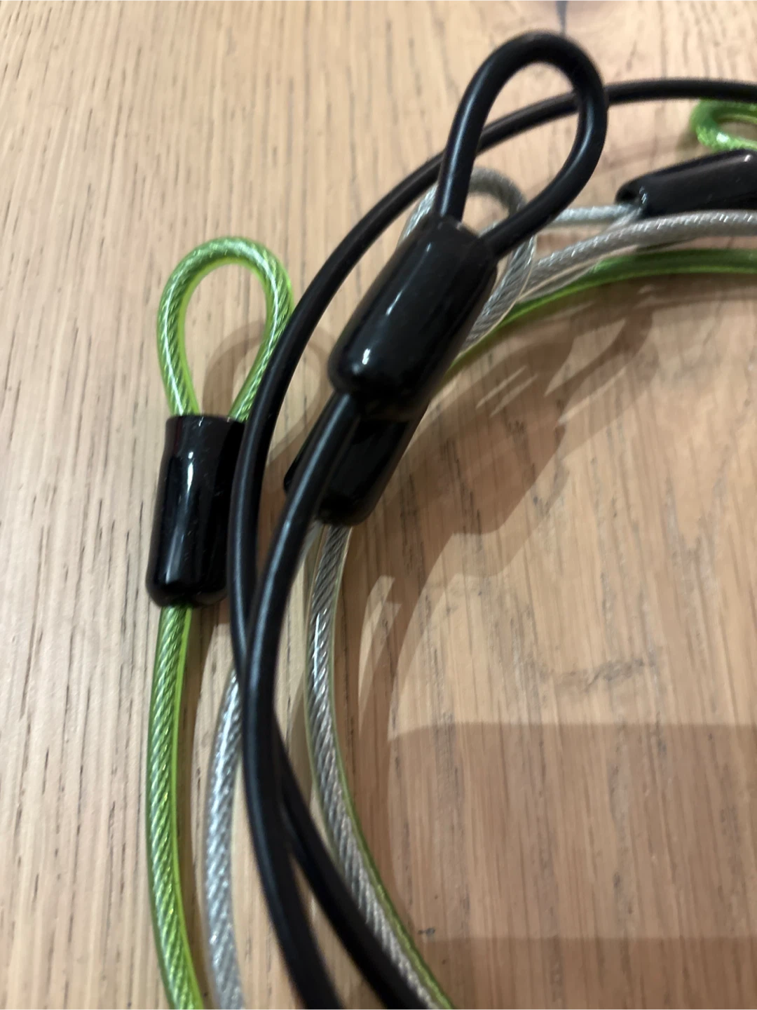 Assorted Braided Cable Lock with Nylon Wrap - photo 2