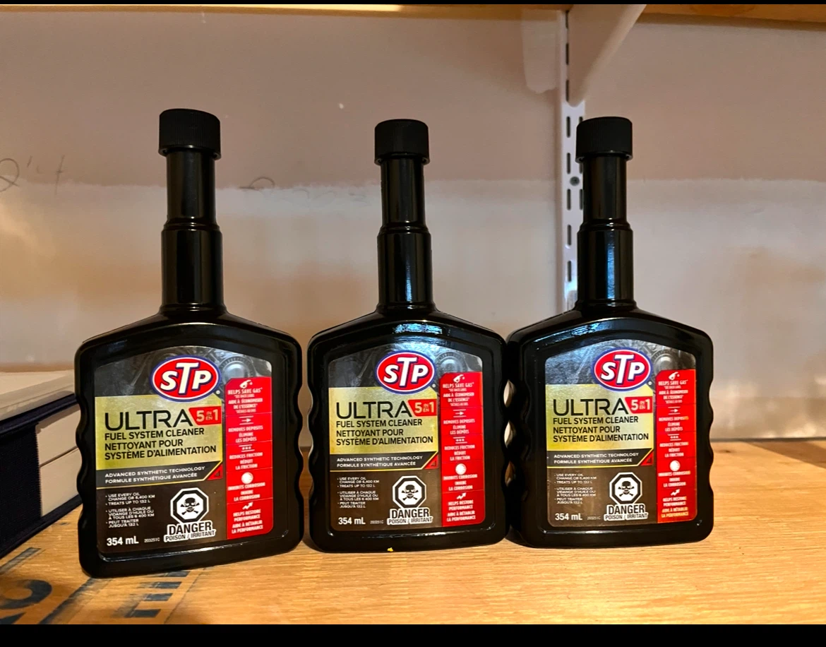 STP Ultra 5-in-1 Fuel System Cleaner (a set of 3)