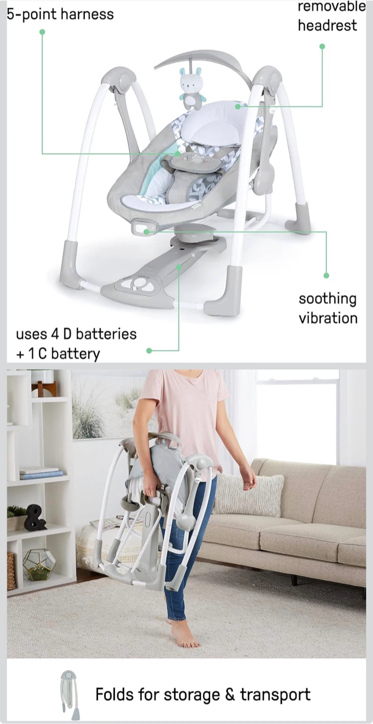 Ingenuity Baby Swing - Balancoire Bebe - photo 2